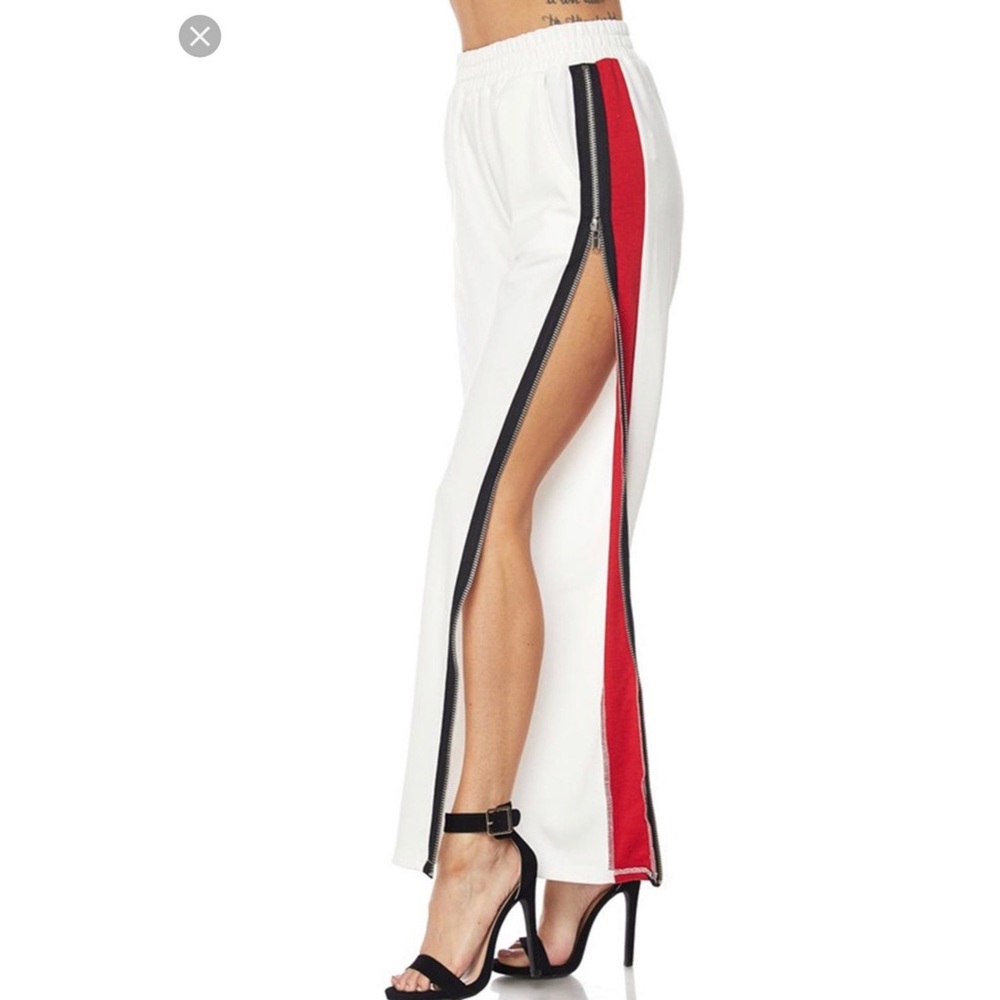 Zipper Track Pants